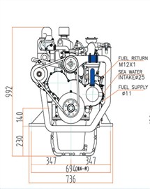 RRun-TD6112TI Med 120C backslag