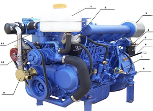 Marine dieselmotor